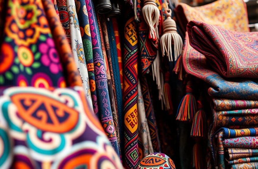 Kleurrijke textieltradities en hun invloed op moderne mode