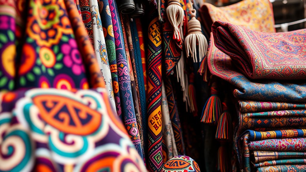 Kleurrijke textieltradities en hun invloed op moderne mode
