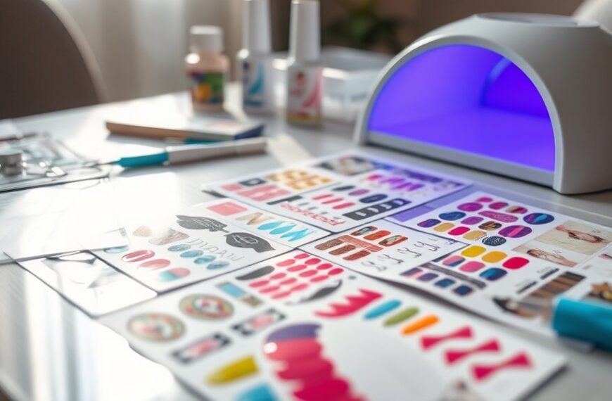 Hoe je met gellak stickers thuis moeiteloos mooie nagels krijgt